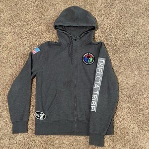 Men’s Champion Custom Spartan Race Full Zip Hoodie / Sweatshirt